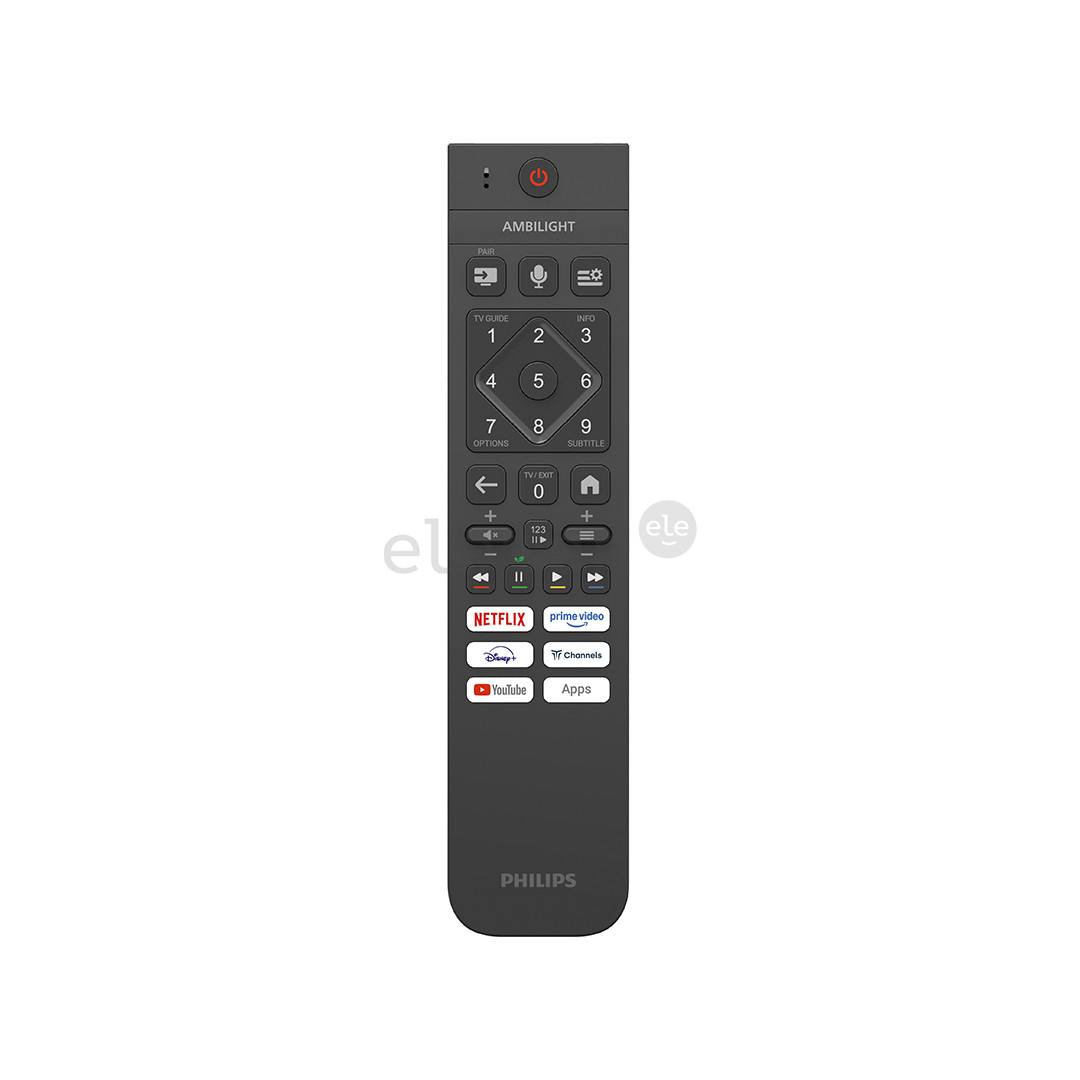Philips PQS8631, 43'', 4K UHD, QLED, juodas - Televizorius