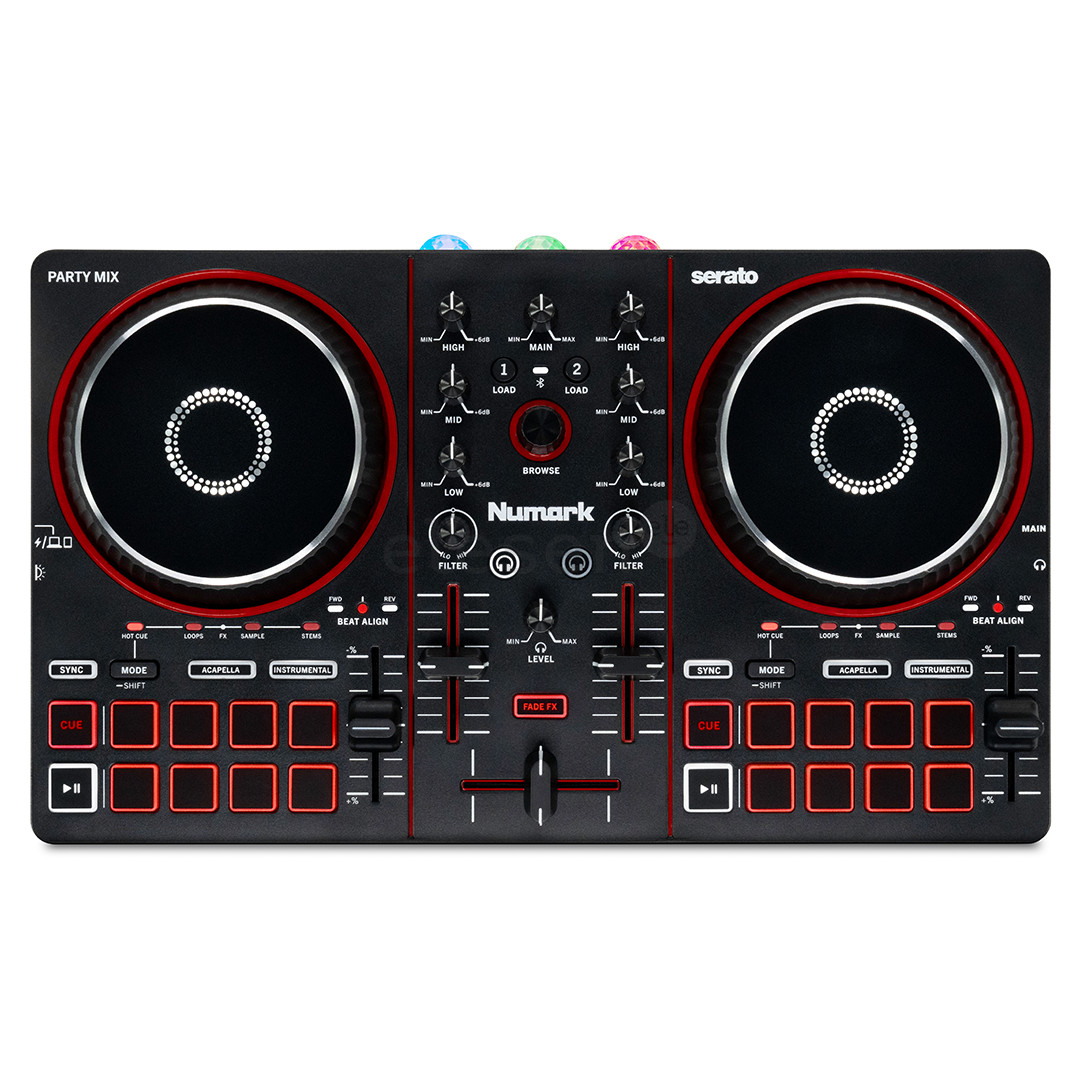 Numark PartyMix III, черный - DJ-контроллер PARTYMIXIII