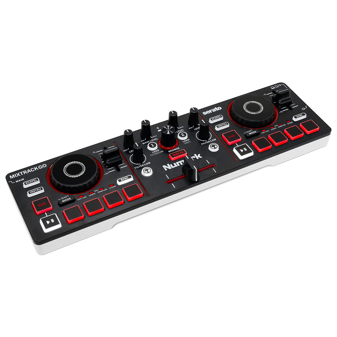 Numark MixTrack Go, черный - DJ-контроллер