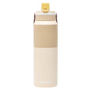 Kambukka Dupla Insulated, Desert Sand, 1000 ml, beige - Water bottle