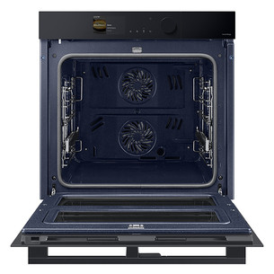 Samsung Dual Cook, pirolizė, 76 L, juoda - Įmontuojama orkaitė