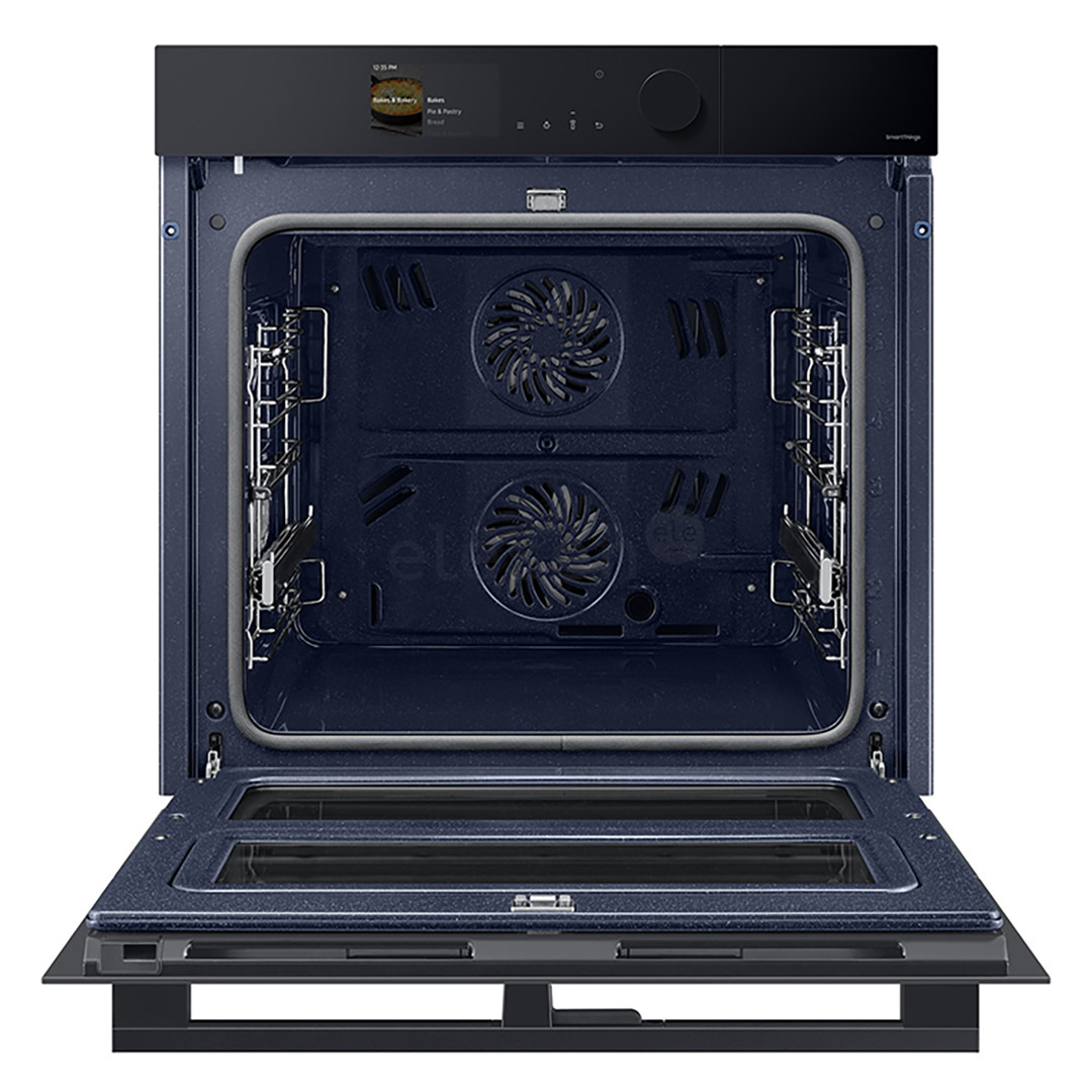 Samsung Dual Cook, pirolizė, 76 L, juoda - Įmontuojama orkaitė
