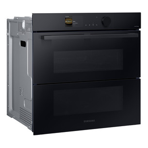 Samsung Dual Cook, pirolizė, 76 L, juoda - Įmontuojama orkaitė