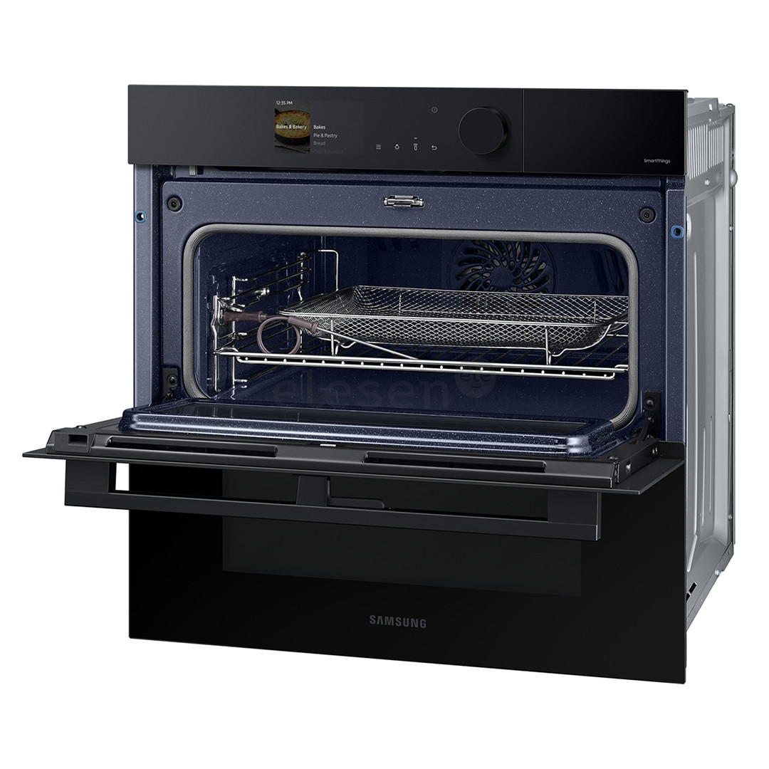 Samsung Dual Cook, pirolizė, 76 L, juoda - Įmontuojama orkaitė
