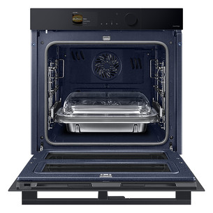 Samsung Dual Cook, pirolizė, 76 L, juoda - Įmontuojama orkaitė