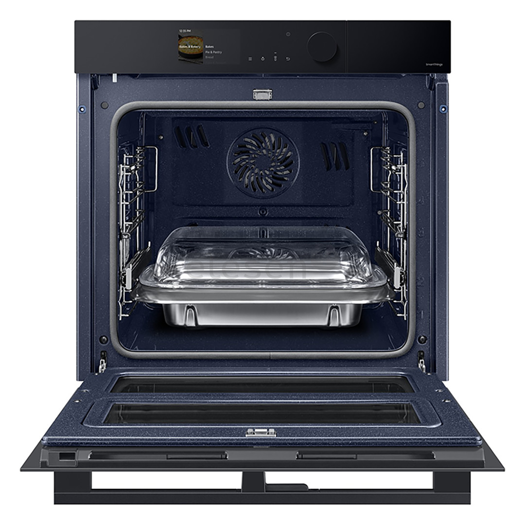 Samsung Dual Cook, pirolizė, 76 L, juoda - Įmontuojama orkaitė