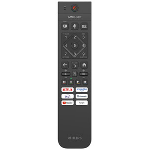Philips The One PQS9011, 43'', 4K UHD, QLED, juodas - Televizorius
