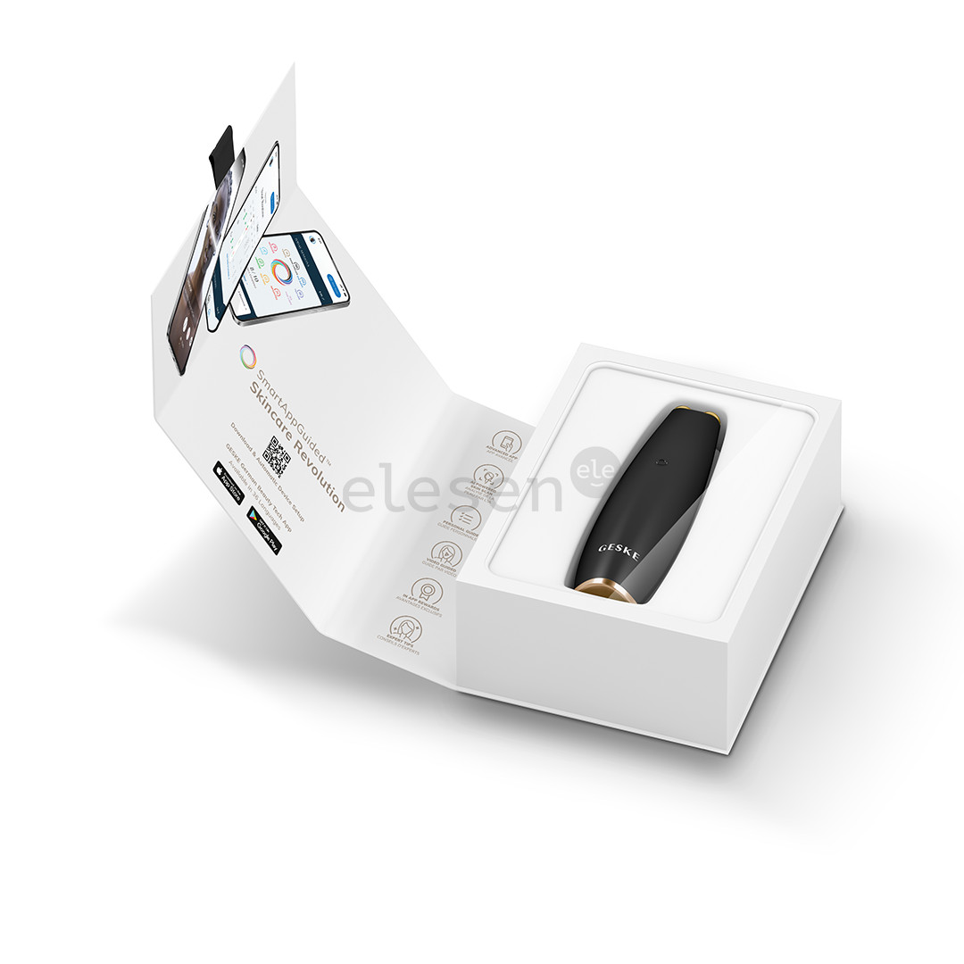 Geske SmartAppGuided, 6-in-1, grey - Microcurrent face-lift pen