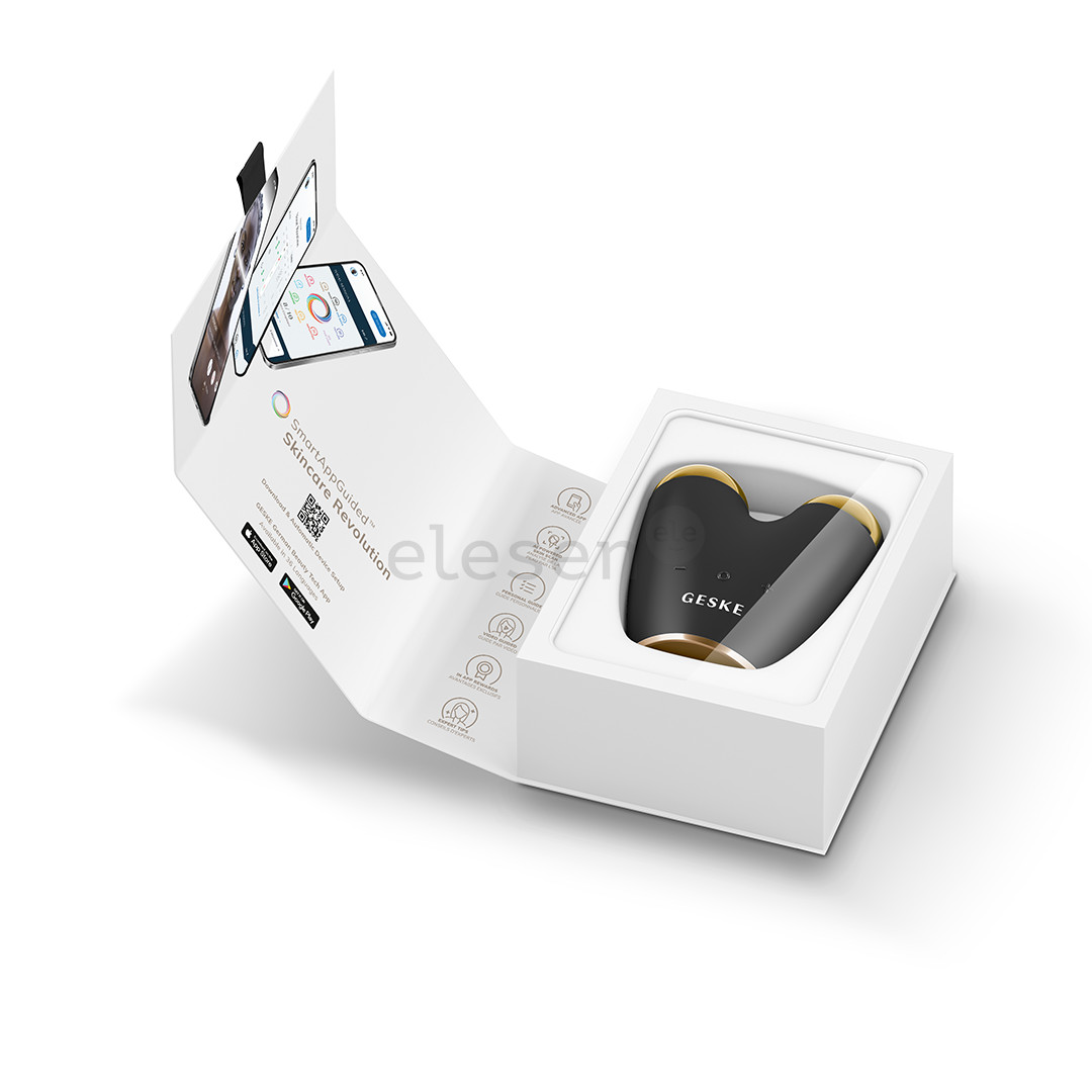 Geske SmartAppGuided, 6-in-1, grey - Microcurrent face lifter