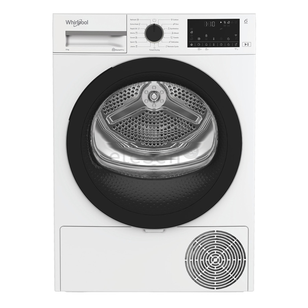 Whirlpool, 9 кг, глубина 60,7 см - Сушильная машина