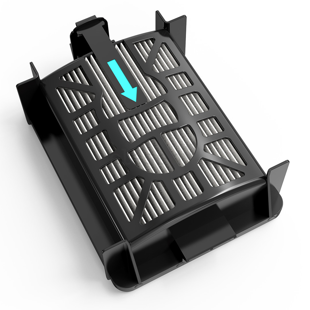 Shark Power Detect, 2 в 1 – Постмоторный фильтр