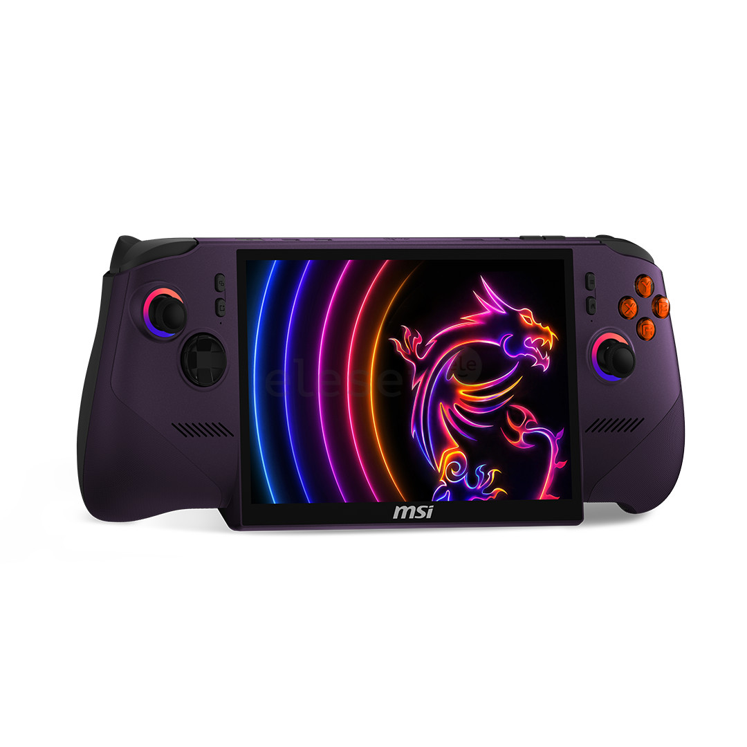 MSI Claw 8 EX AI+ Launch Pack, 8'', G3 Extreme, 32 GB, 1 TB, violetinė - Nešiojama žaidimų konsolė