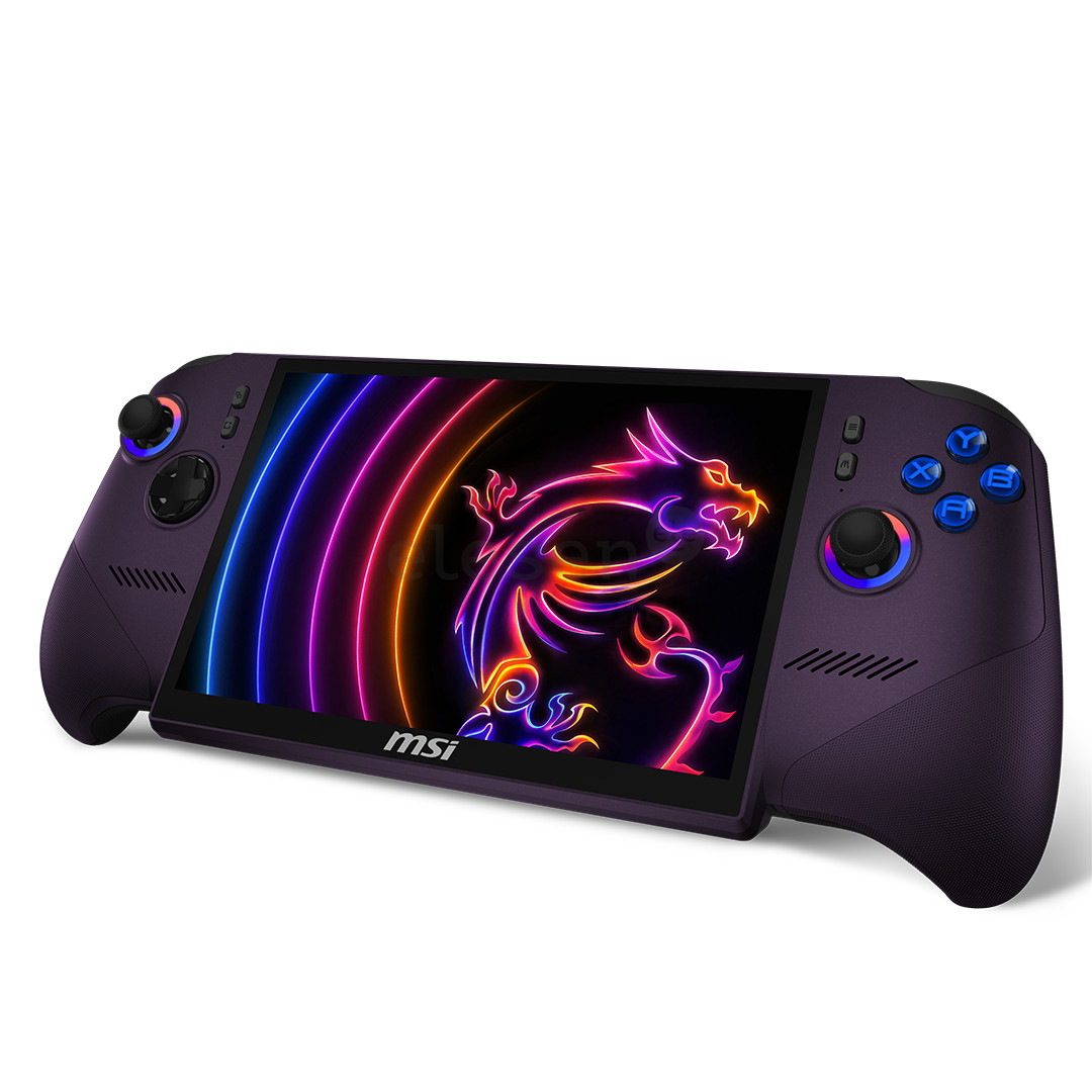 MSI Claw 8 EX AI+ Launch Pack, 8'', G3 Extreme, 32 GB, 1 TB, violetinė - Nešiojama žaidimų konsolė