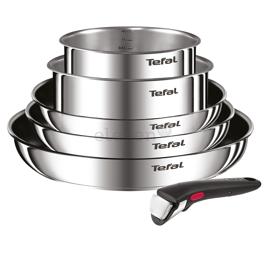 Tefal Ingenio Cook Eat, 6-piece set - Pots and pans set L881S604