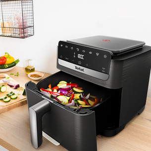 Tefal Easy Fry Mega Compact, 2020 W, 7.5 L, dark grey - Air fryer