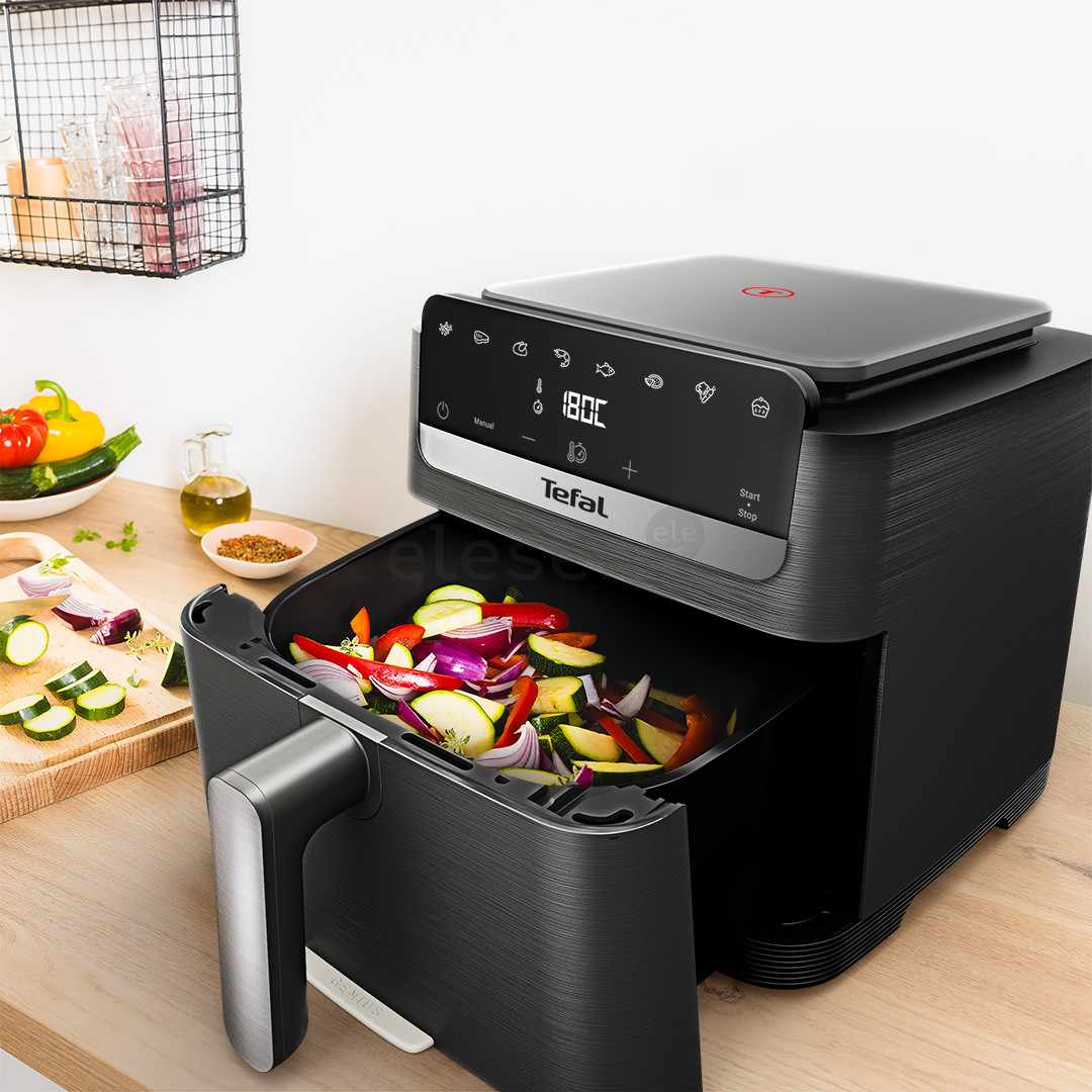 Tefal Easy Fry Mega Compact, 2020 W, 7.5 L, dark grey - Air fryer