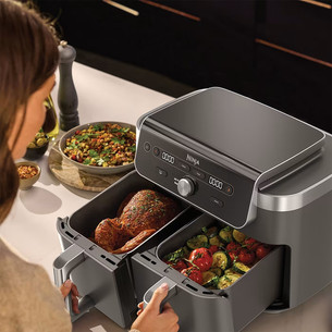 Ninja DualZone XL, 9.5 L, 2470 W, black - Air fryer