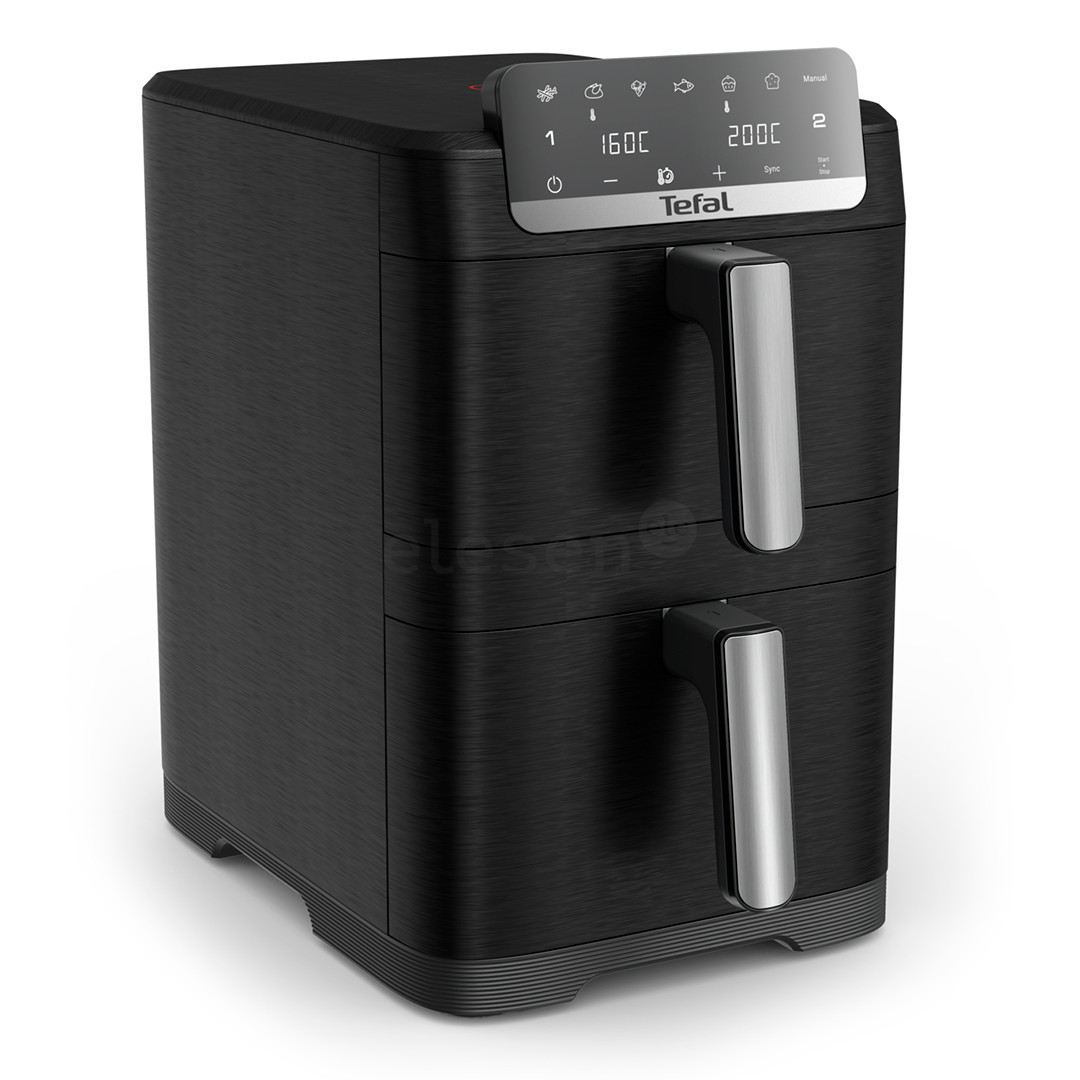 Tefal Easy Fry Crispy Stack, 10 L, 2700 W, black - Air fryer