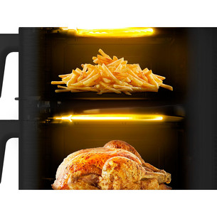Tefal Easy Fry Crispy Stack, 10 L, 2700 W, black - Air fryer