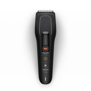 Philips Hairclipper 5000 Series, juoda - Plaukų kirpimo mašinėlė
