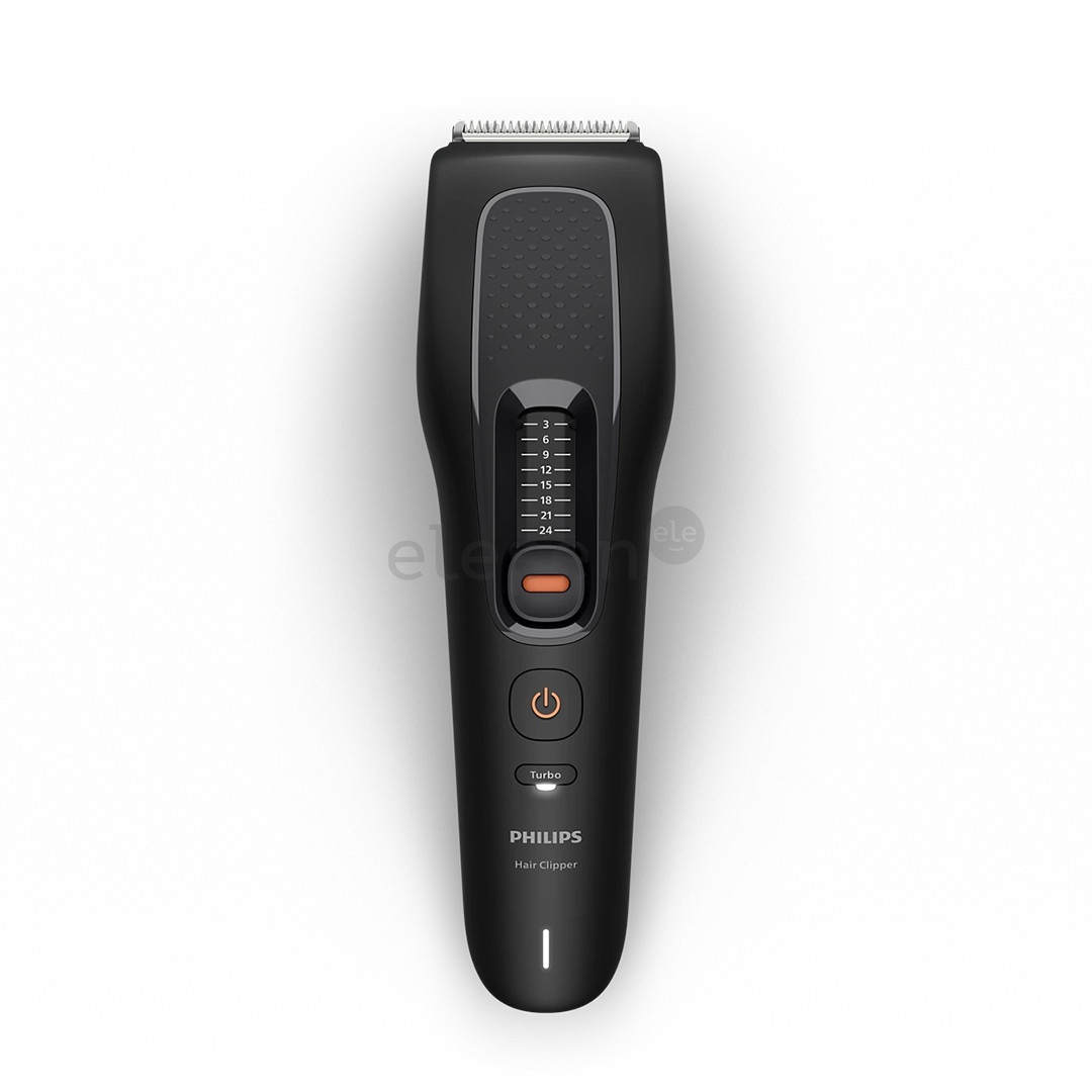 Philips Hairclipper 5000 Series, juoda - Plaukų kirpimo mašinėlė
