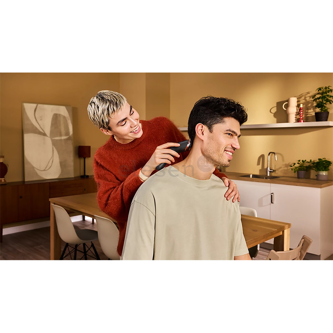 Philips Hairclipper 5000 Series, juoda - Plaukų kirpimo mašinėlė