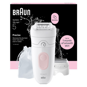 Braun Silk•épil 5, baltas - Epiliatorius
