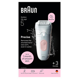 Braun Silk•épil 5, baltas - Epiliatorius