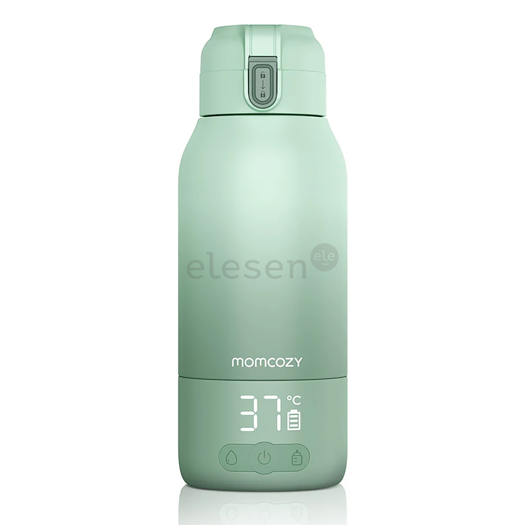Momcozy, 0,5 l, žalias - Nešiojamas motinos pieno ir vandens šildytuvas