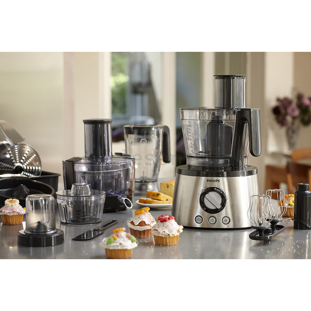 Philips Avance Collection, 1300 W, pilkas/juodas - Virtuvinis kombainas