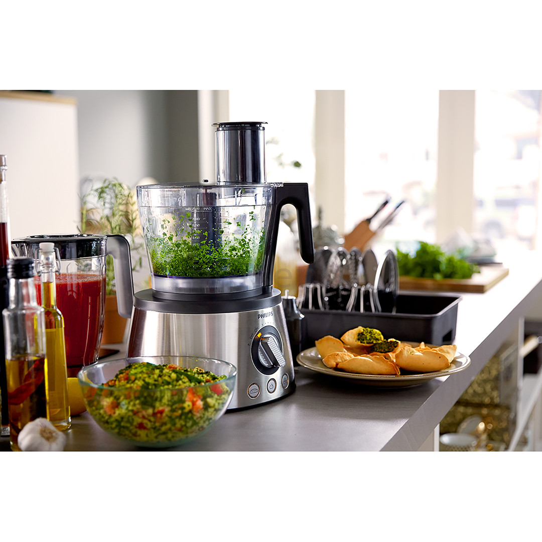 Philips Avance Collection, 1300 W, pilkas/juodas - Virtuvinis kombainas