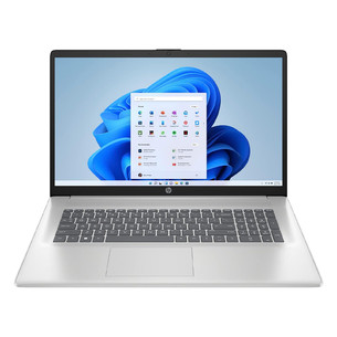 HP Laptop 17 cp3003, 17,3'', Ryzen 7, 16 GB, 512 GB, ENG, sidabro spalvos - Nešiojamasis kompiuteris