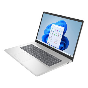 HP Laptop 17 cp3003, 17,3'', Ryzen 7, 16 GB, 512 GB, ENG, sidabro spalvos - Nešiojamasis kompiuteris