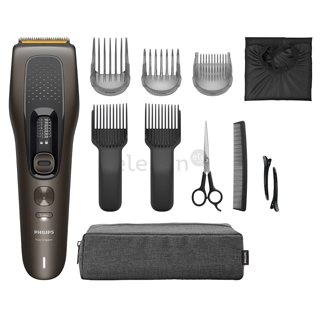 Philips, 0.5-28 mm, brown/grey - Hair clipper