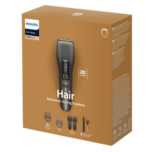 Philips, 0.5-28 mm, brown/grey - Hair clipper