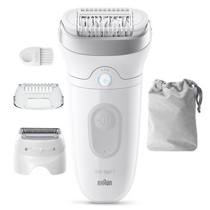 Braun Silk epil 7, baltas - Epiliatorius