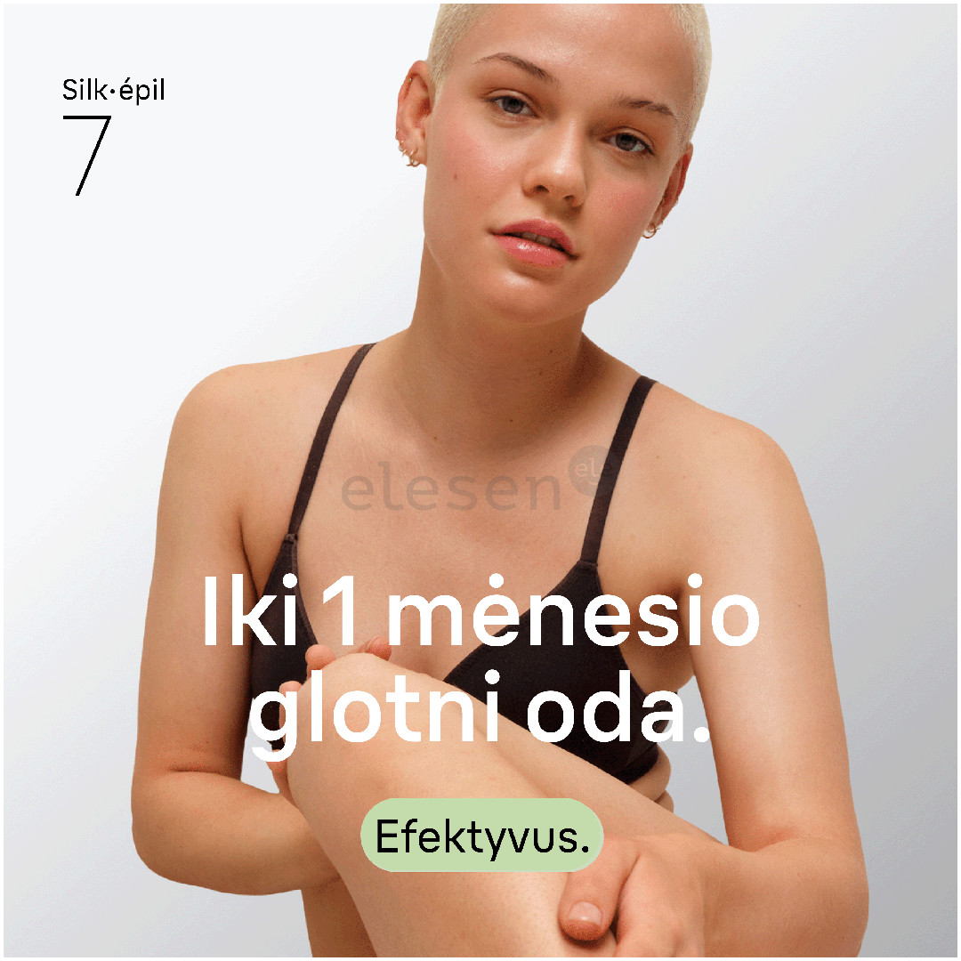 Braun Silk epil 7, baltas - Epiliatorius