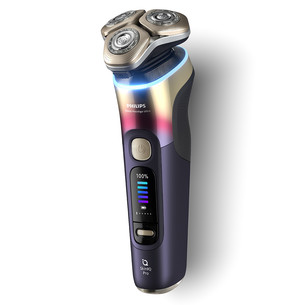 Philips i9000 Prestige Ultra, SkinIQ Pro, Wet & Dry, фиолетовый - Бритва