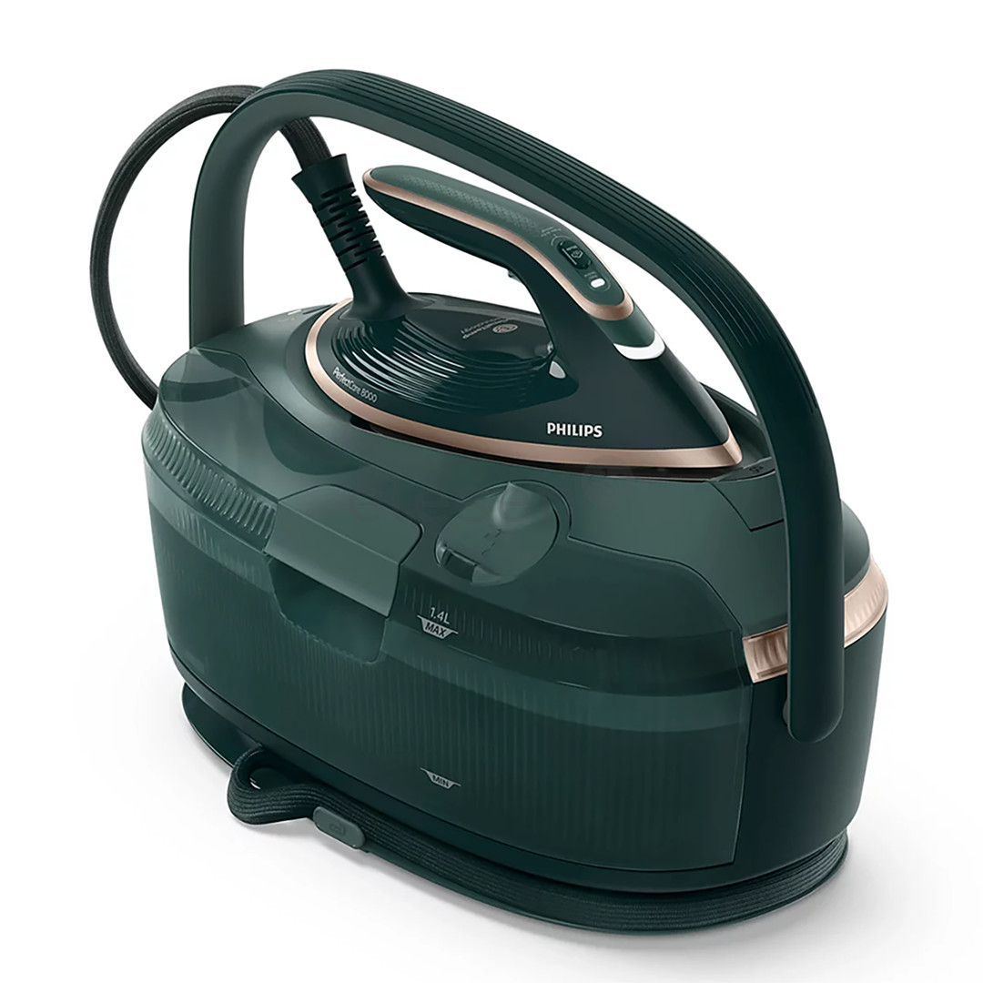 Philips PerfectCare 8000 Series, 3120 Вт, зеленый - Гладильная система