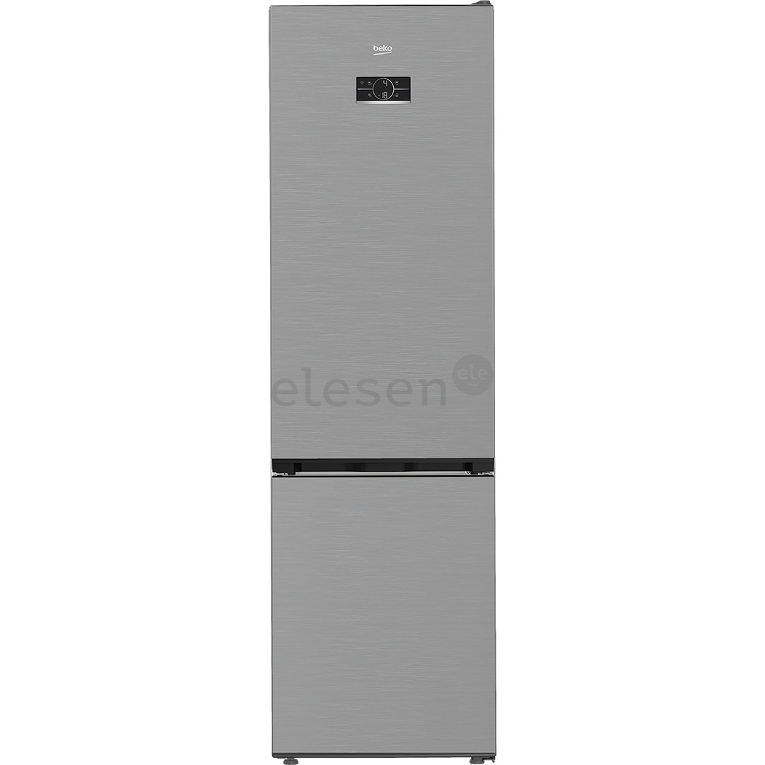 Beko, NoFrost, 415 L, aukštis 204 cm, pilkas - Šaldytuvas B5RCNA416HXBW