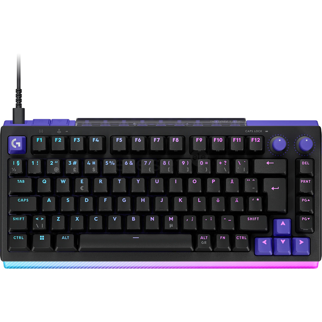 Logitech G512 X 75, Tactile, SWE, черный - Клавиатура 920-013931