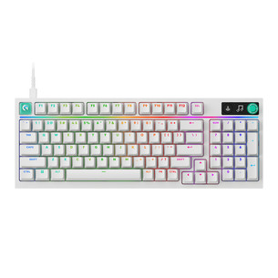 Logitech G316 X 98, Tactile, US, белый - Клавиатура