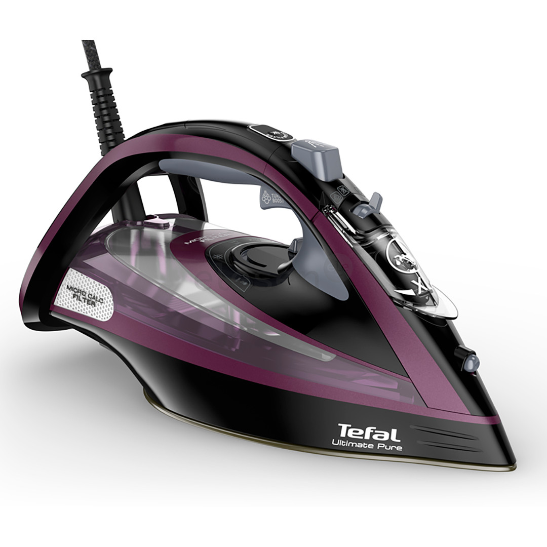 Tefal Ultimate Pure 3, 3000 W, violetinis - Garinis lygintuvas