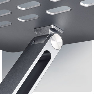 Axagon HMC-STND, 10''-16'', HUB 7in1, aluminum - Notebook stand
