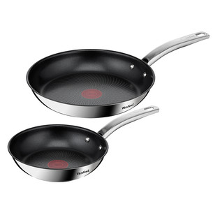 Tefal Intuition, 20/26 cm, 2 pc set, stainless steel - Frypan set