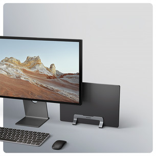 Axagon STND-VG, 10''- 17,3'', gray - Notebook stand