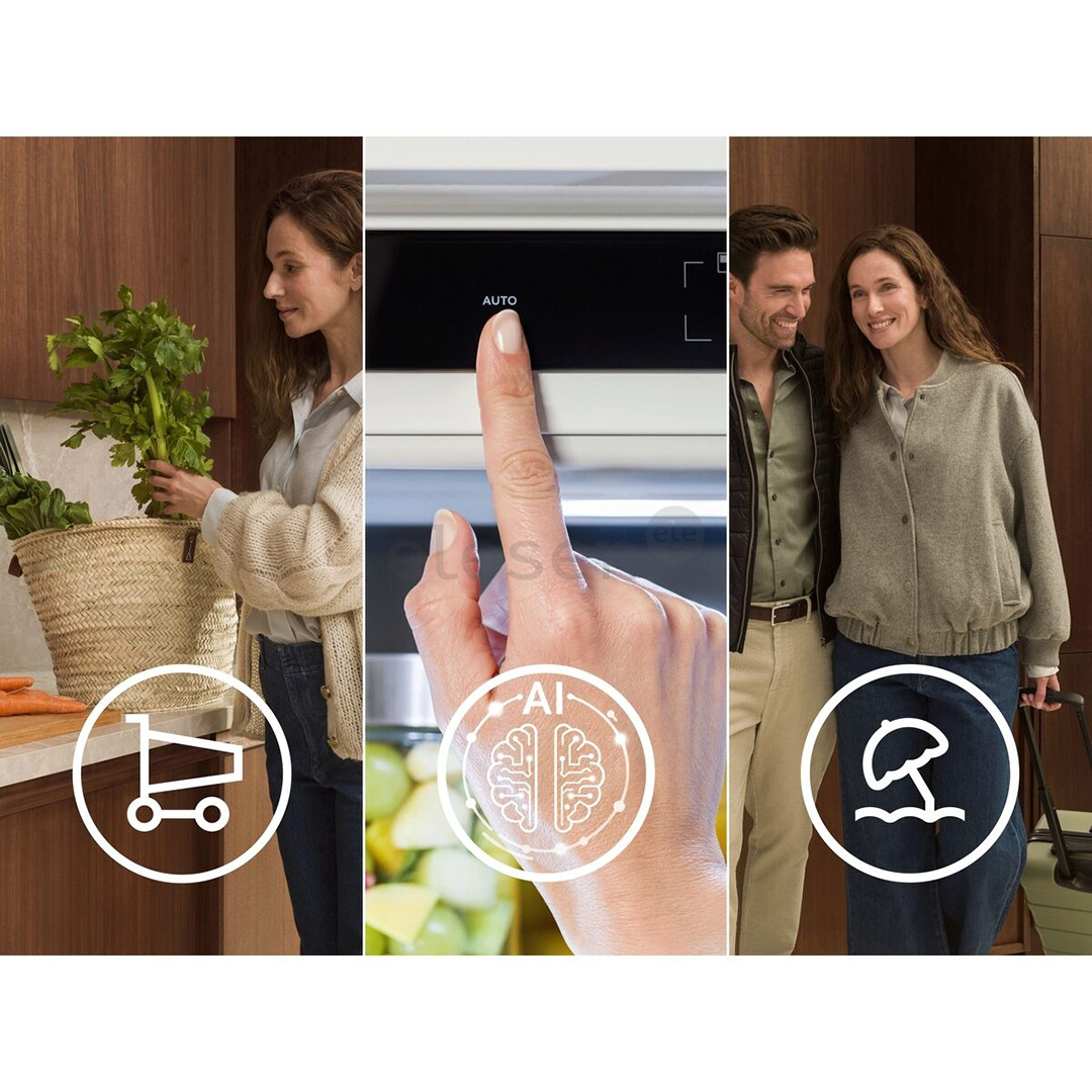 Electrolux 700 No Frost AI CoolAssist, 269 l, aukštis 189 cm - Įmontuojamas šaldytuvas
