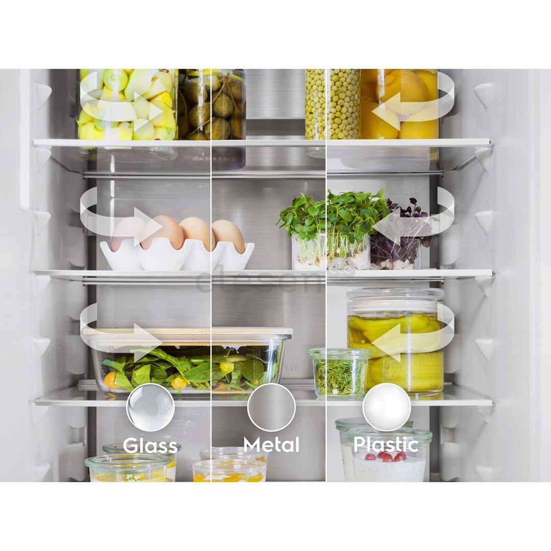Electrolux 700 No Frost AI CoolAssist, 269 l, aukštis 189 cm - Įmontuojamas šaldytuvas