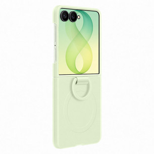 Samsung Silicone Ring Magnet Case, Galaxy Flip8, green - Case