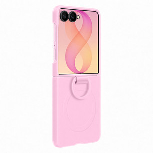 Samsung Silicone Ring Magnet Case, Galaxy Flip8, pink - Case